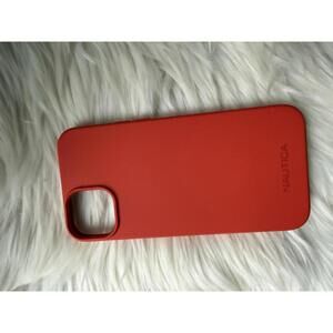 Nautica Red Silicone iPhone Case